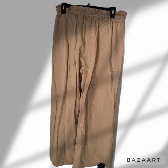 Womens Casual Elastic Waist Solid Comfy Jogging Jogger Pants with Pockets - Picture 6 of 10